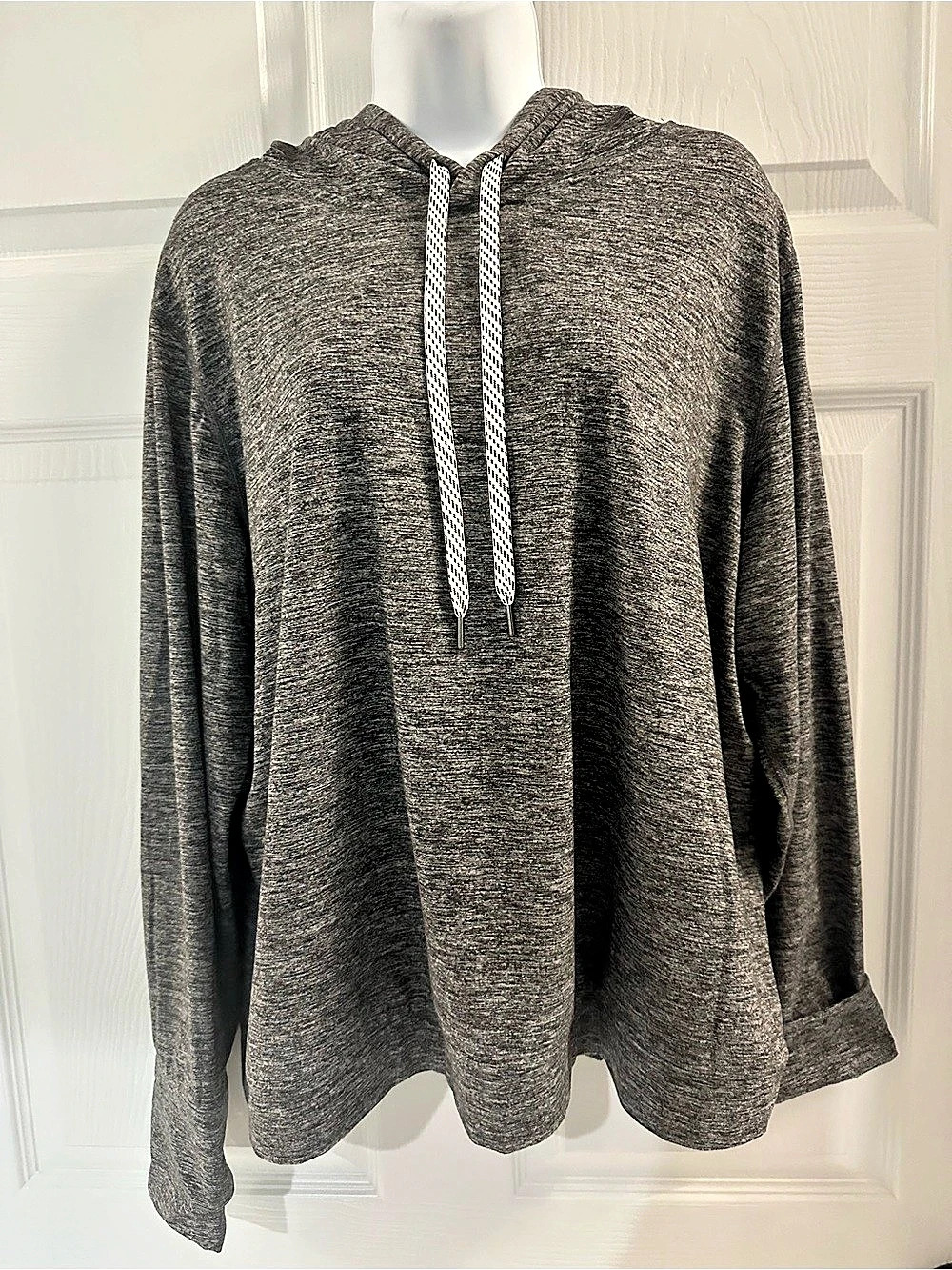 Member's Mark Favorite Soft Pullover Gray XXL Hooded Pullover Like New